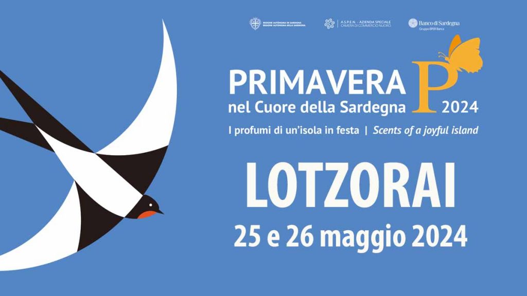 Primavera nel cuore della Sardegna 2024 a Lotzorai, manifesto