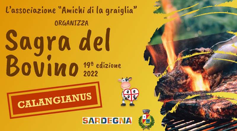 Sagra del bovino gallurese 2022, manifesto, date e programma