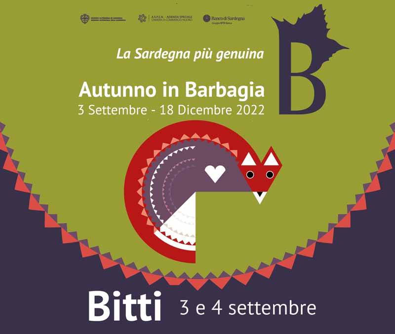 Autunno in Barbagia Bitti 2022, locandina e programma