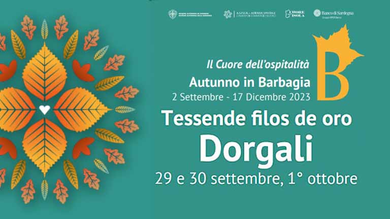 Autunno in Barbagia Dorgali 2023, date e programma
