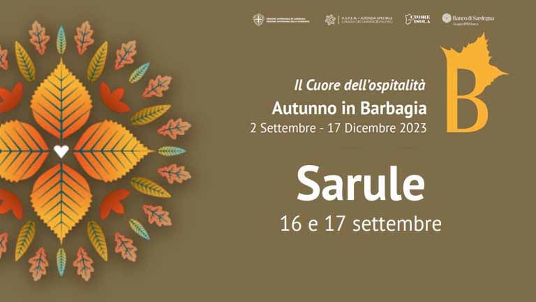 Autunno in Barbagia Sarule 2023, date e manifesto