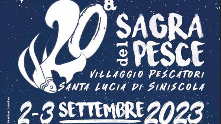 Sagra del pesce 2023 a Santa Lucia di Siniscola, date e manifesto