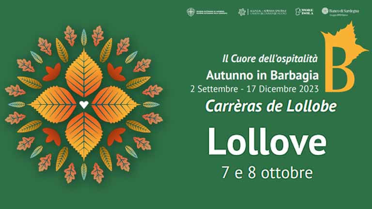 Autunno in Barbagia Lollove 2023, date e manifesto