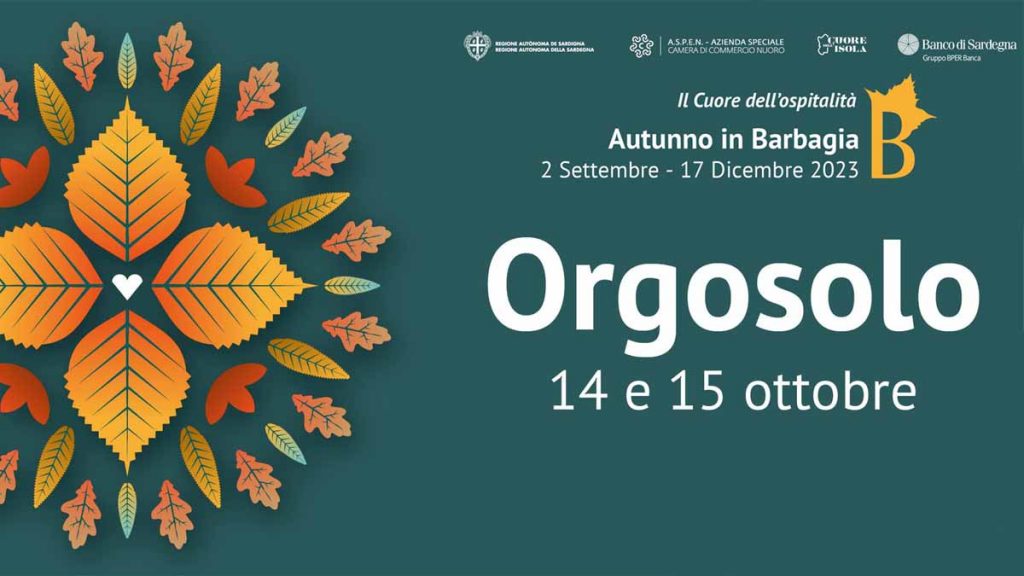 Autunno in Barbagia Orgosolo 2023, date e manifesto