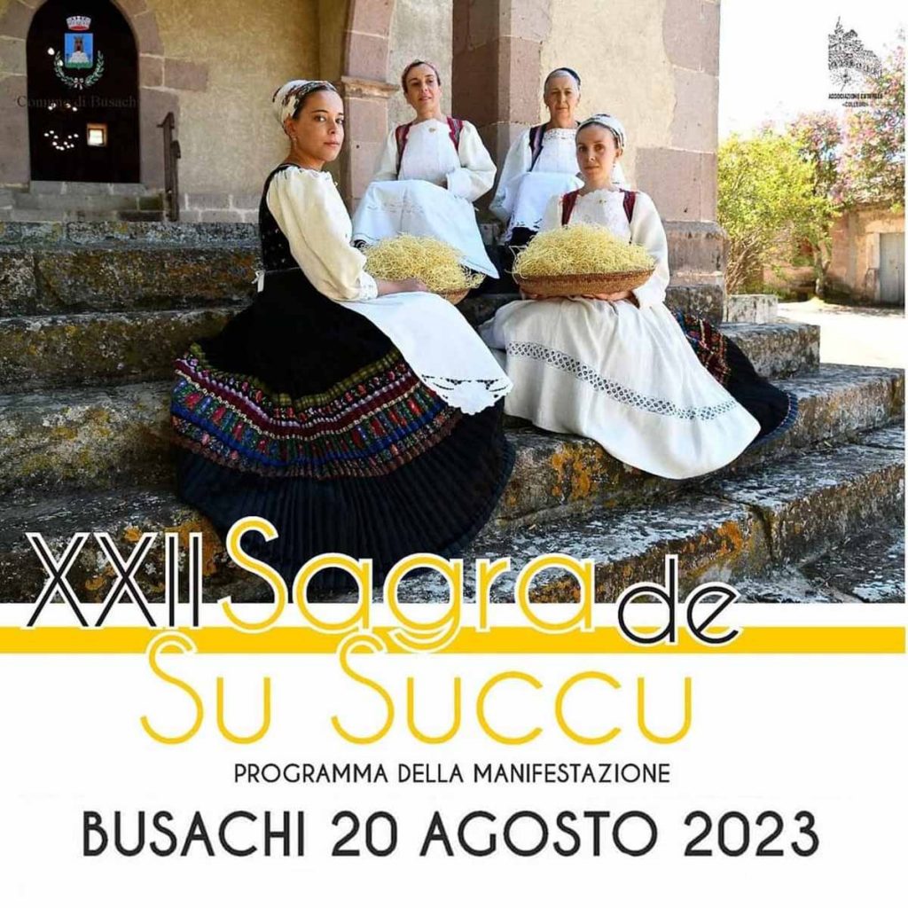 Sagra de su succu a Busachi 2023, data e manifesto