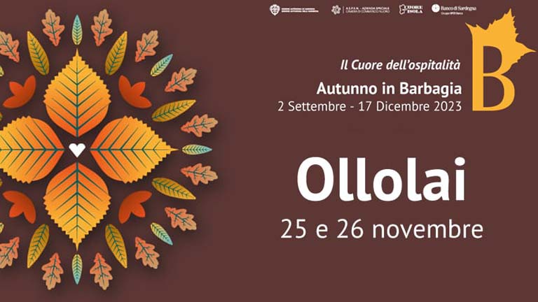 Autunno in Barbagia Ollolai 2023, date e manifesto