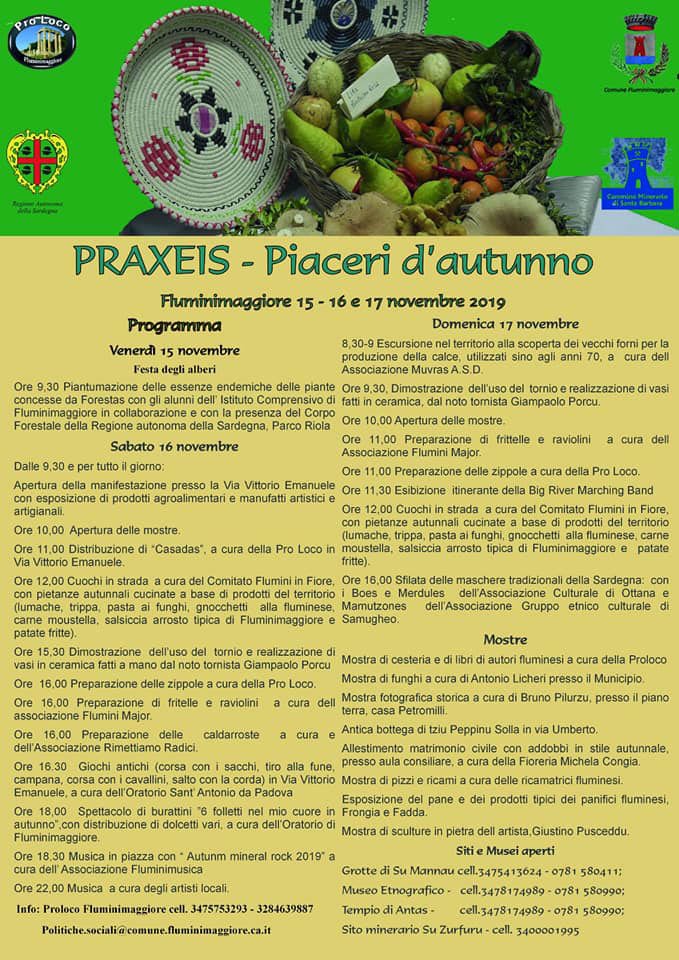 programma_praxeis_fluminimaggiore_manifesto_2019