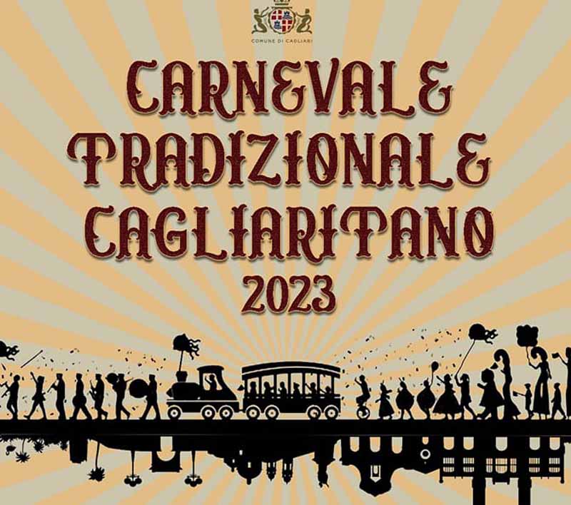 Carnevale Cagliari 2023, manifesto e programma sfilate