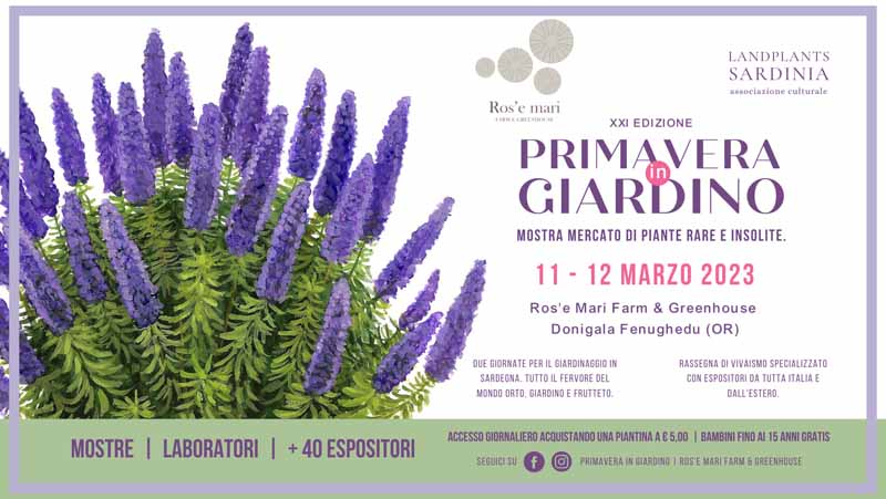 Primavera in giardino 2023, manifesto