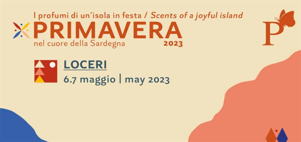 Primavera nel cuore della Sardegna 2023 a Loceri, manifesto