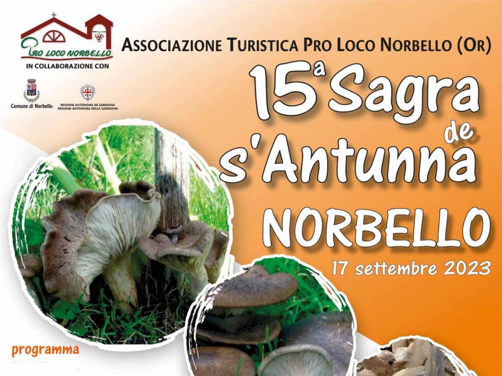 Sagra Antunna Norbello 2023, manifesto del 17 settembre - aggiornato
