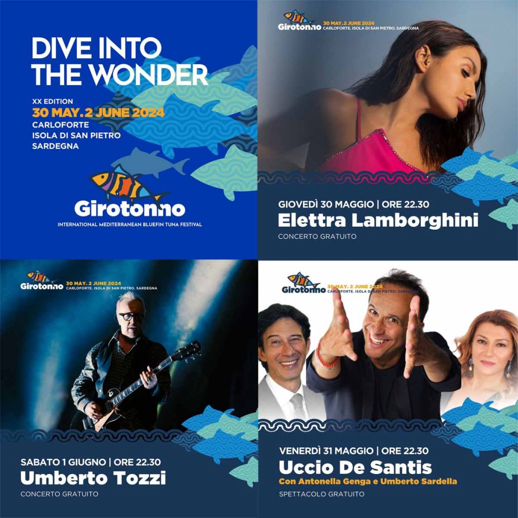 Girotonno Carloforte 2024, date e programma ospiti