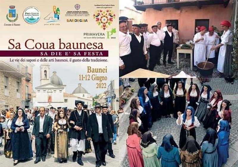 Primavera nel cuore della Sardegna 2022 a Baunei, manifesto