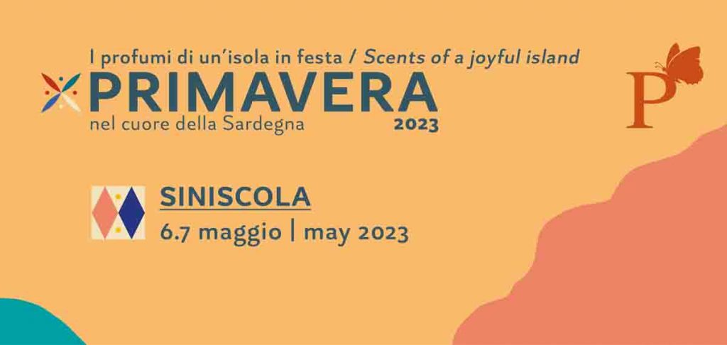 Primavera nel cuore della Sardegna 2023 a Siniscola, manifesto