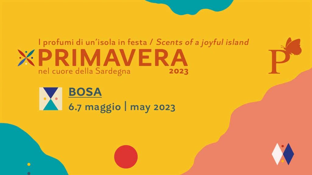 Primavera nel cuore della Sardegna 2023 a Bosa, manifesto