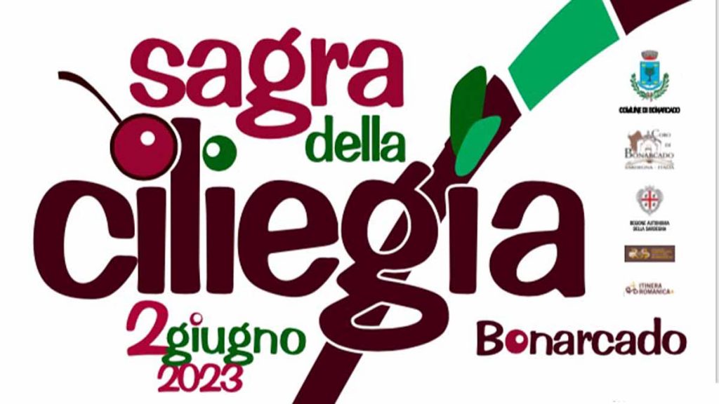 Sagra della ciliegia 2023 a Bonarcado, manifesto e programma