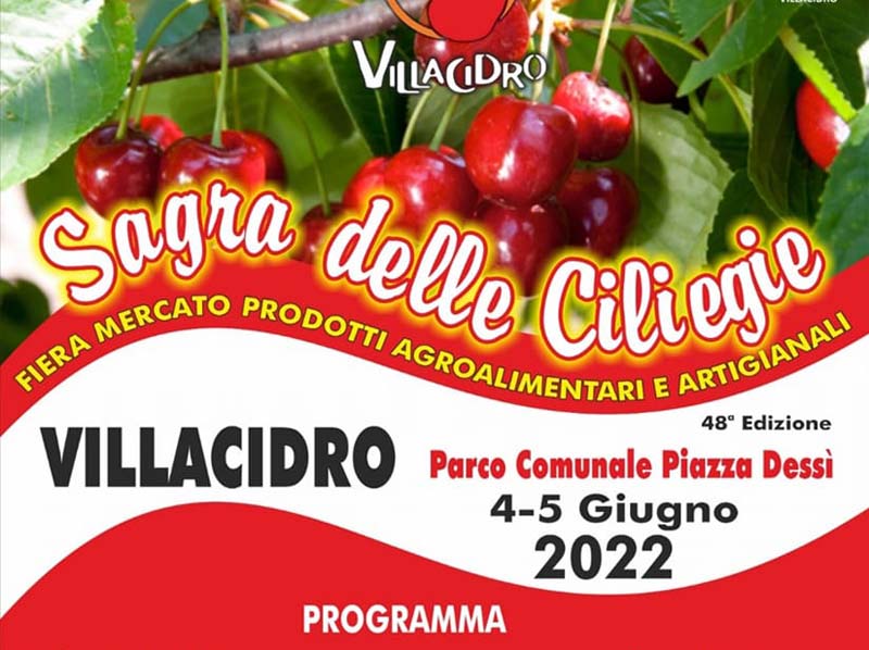 Sagra delle ciliegie 2022 a Villacidro, date orari e programma