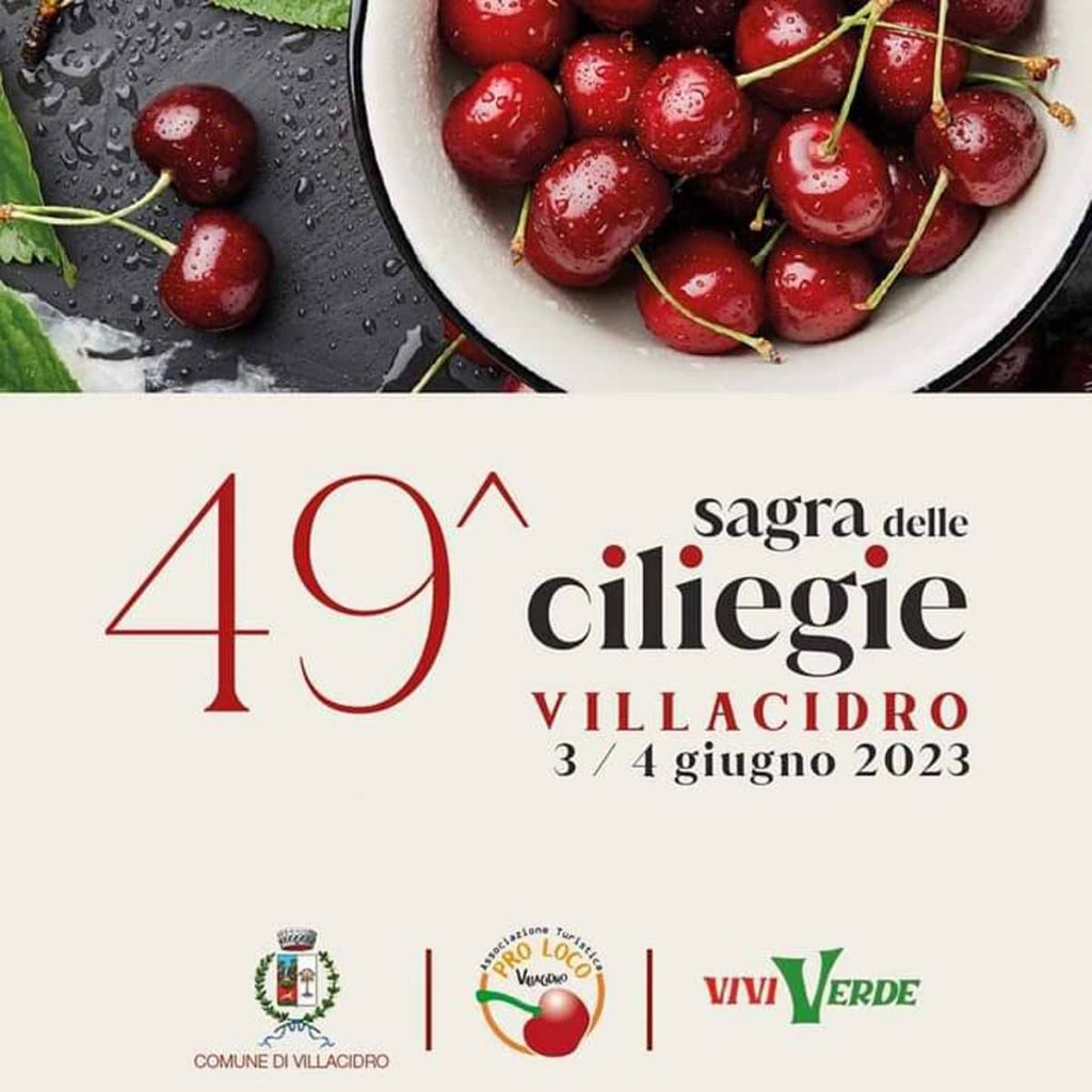 Sagra ciliegie 2023 Villacidro, locandina