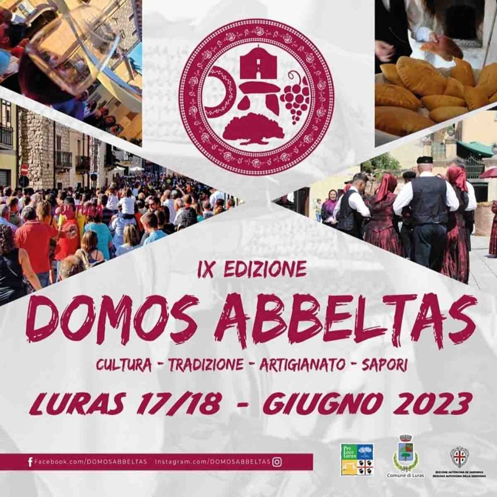 Domos Abbeltas 2023 a Luras, manifesto