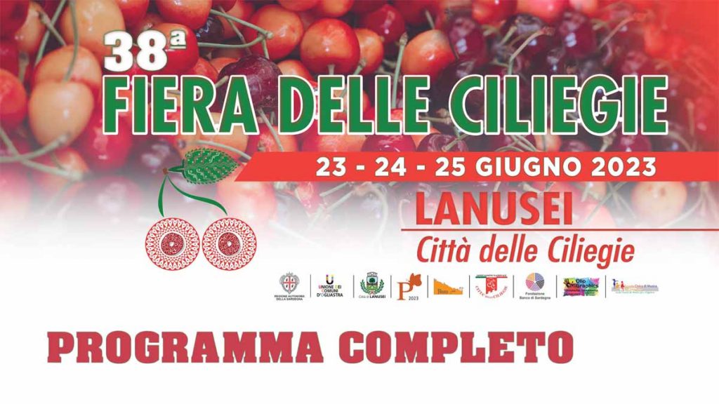 Fiera delle ciliegie a Lanusei, manifesto e date