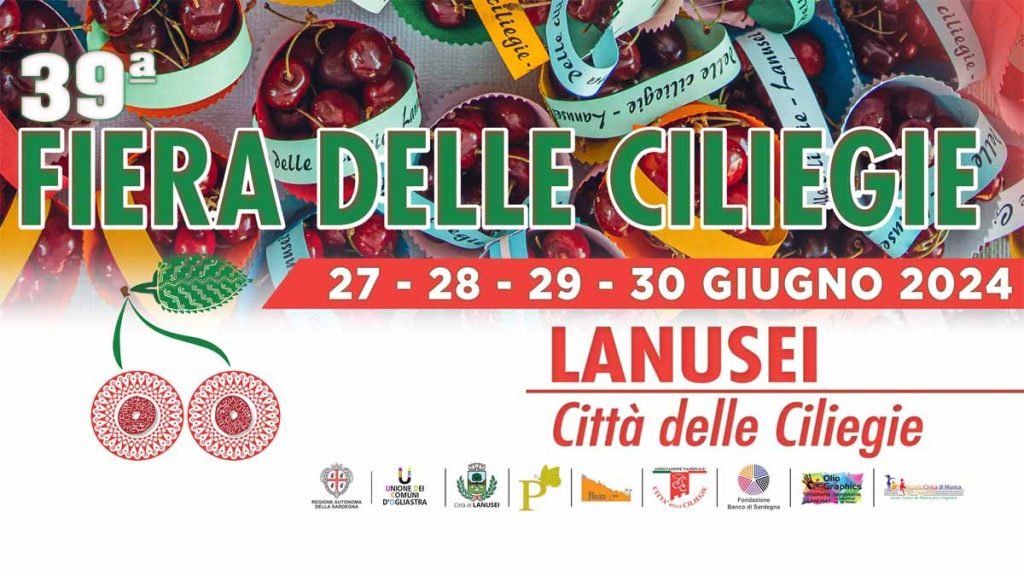 Sagra ciliegie Lanusei, manifesto e date 2024