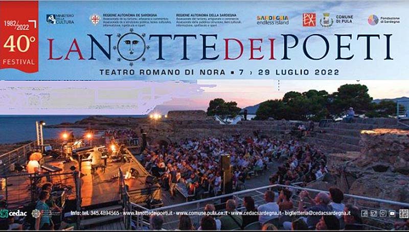 La notte dei poeti a Pula, date e programma 2022