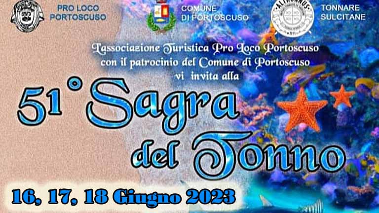 Sagra del tonno 2023 a Portoscuso, date e manifesto