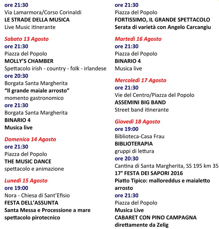 eventi-pula-13-18-agosto-2016