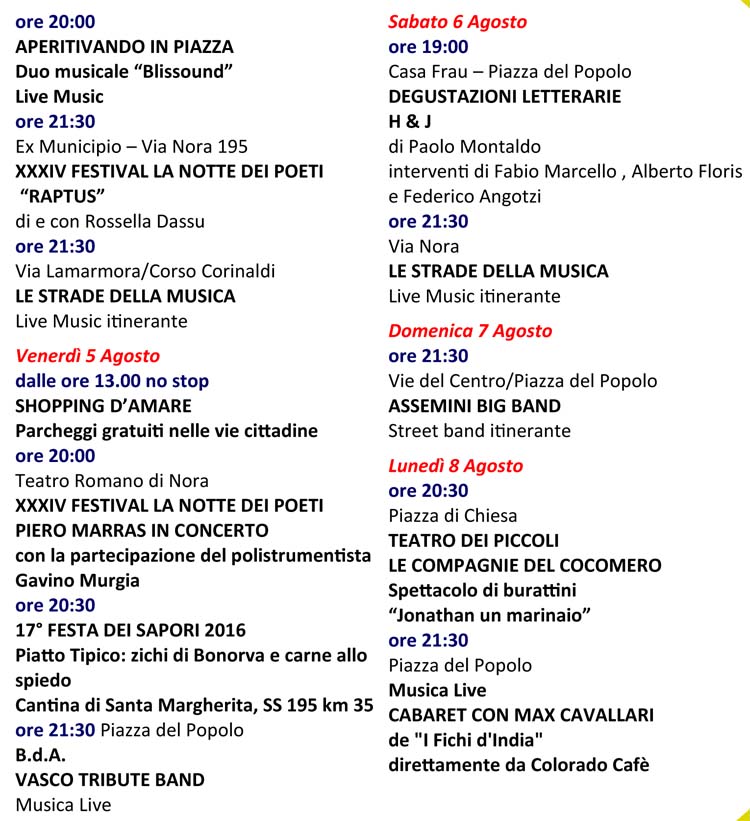 eventi-pula-4-9-agosto-2016