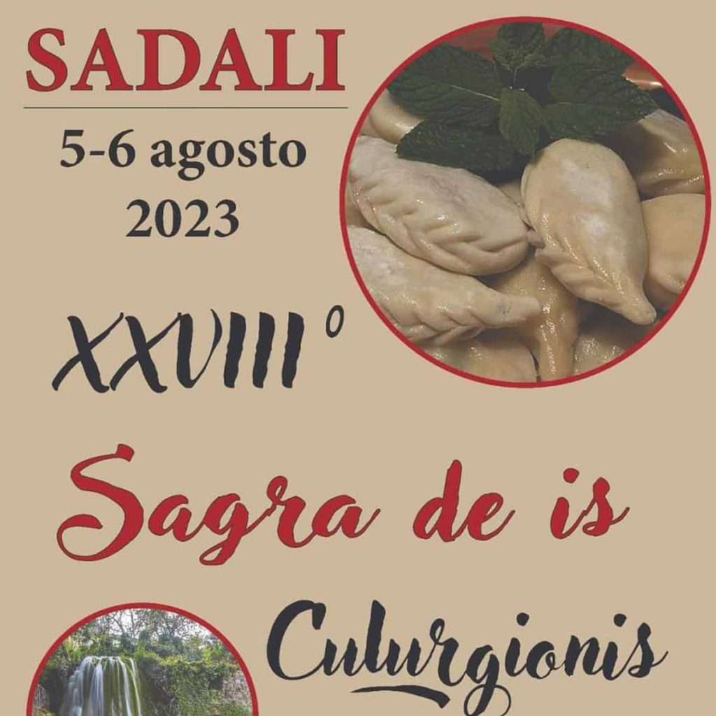 Sagra Culurgionis Sadali 2023, date e manifesto