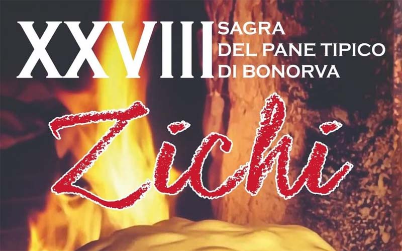 Sagra pane zichi bonorva 2022, manifesto