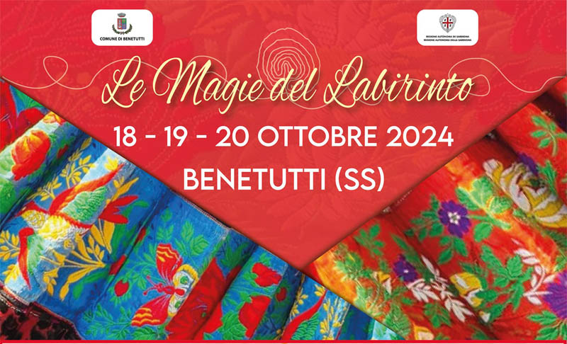 Le magie del labirinto Benetutti 2024, programma, date e manifesto