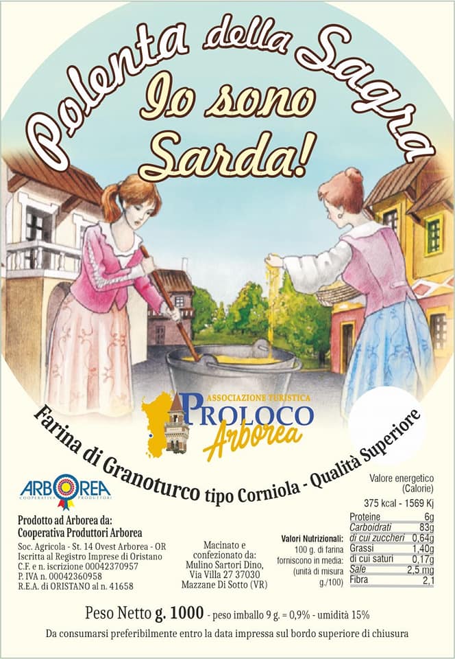 Polenta di Arborea, io sono Sarda