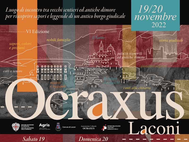 Ocraxius 2022 a Laconi, programma e manifesto