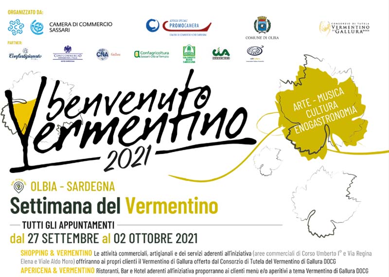 Benvenuto Vermentino a Olbia, manifesto 2021
