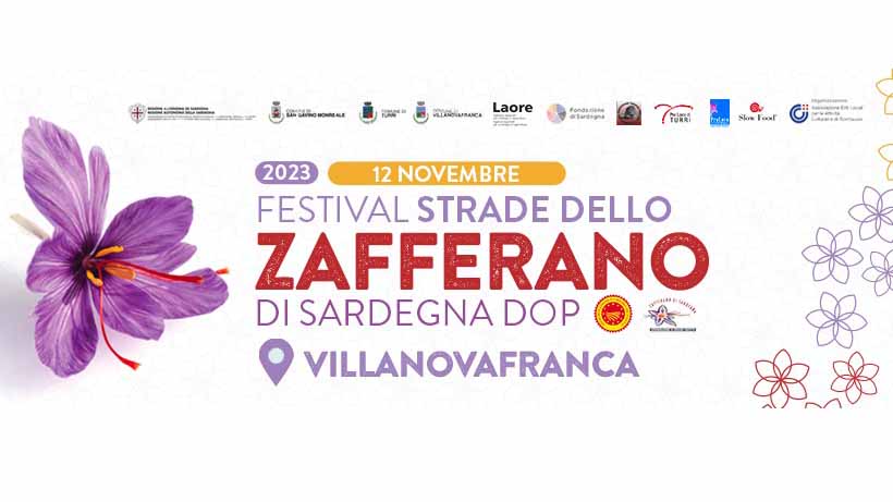 Sagra dello zafferano 2023 a Villanovafranca, data e manifesto