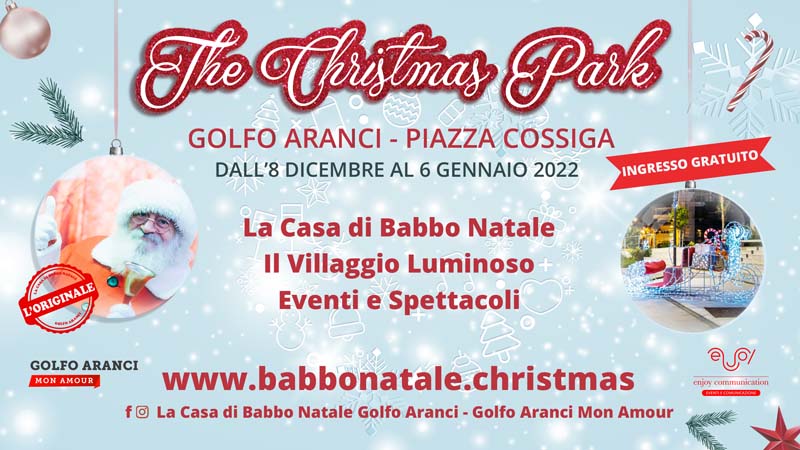 The Christmas Park a Golfo aranci, date, programma e manifesto 2021!