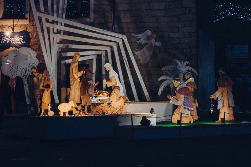 Presepe a Berchidda per Notte de Chelu