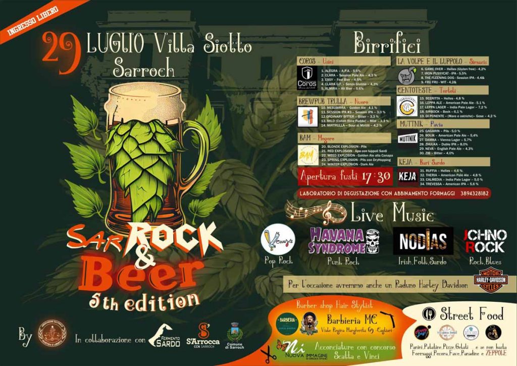 Sarrock and Beer 2023, manifesto e programma