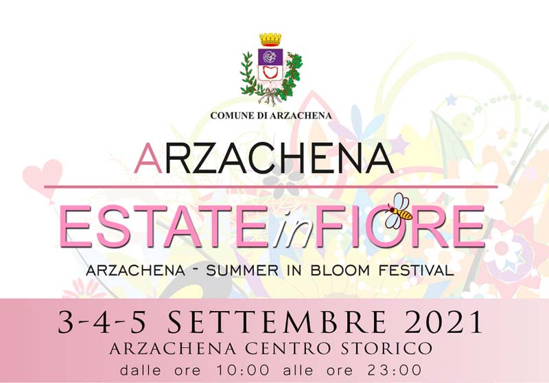 Estate in Fiore ad Arzachena, manifesto 2021