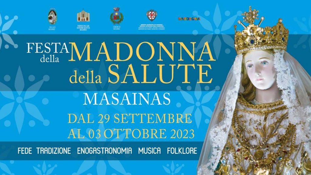 Madonna della salute Masainas 2023, date e manifesto ufficiale