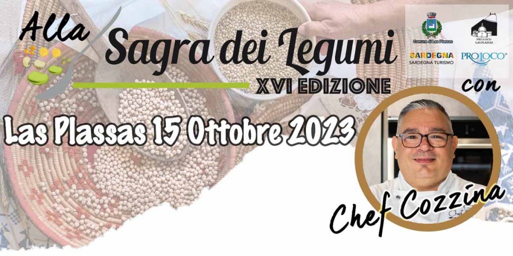 Sagra dei legumi Las Plassas 2023, date e manifesto