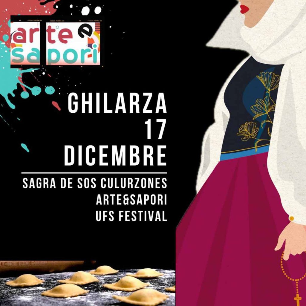 Arte e sapori Ghilarza 2023, manifesto con date e programma