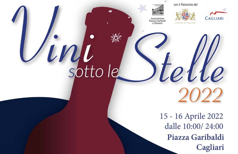 Vini sotto le stelle 2022 a Cagliari, manifesto