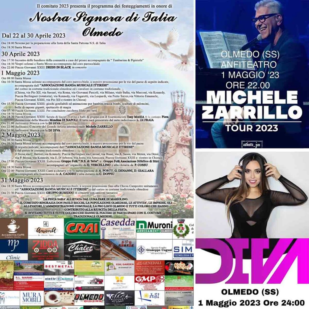 Programma Nostra signora di Talia a Olmedo 2023