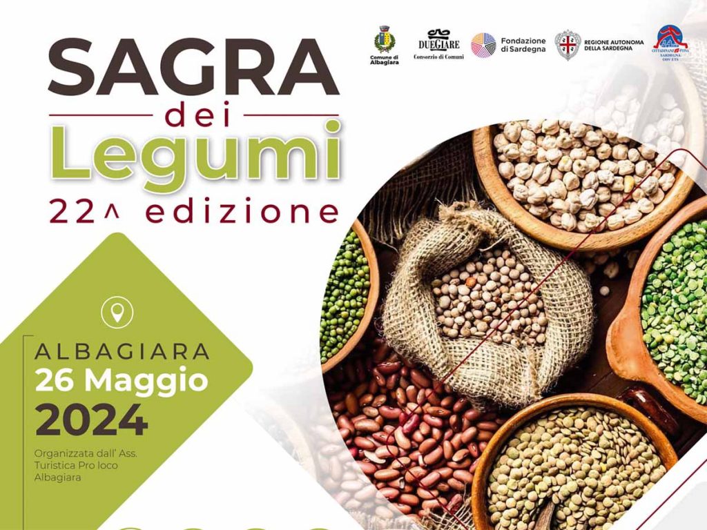 Sagra dei legumi di Albagiara, data e manifesto