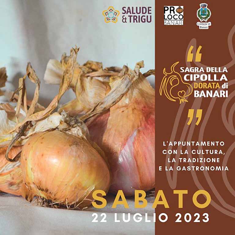 Festa della cipolla di Banari 2023, data e manifesto