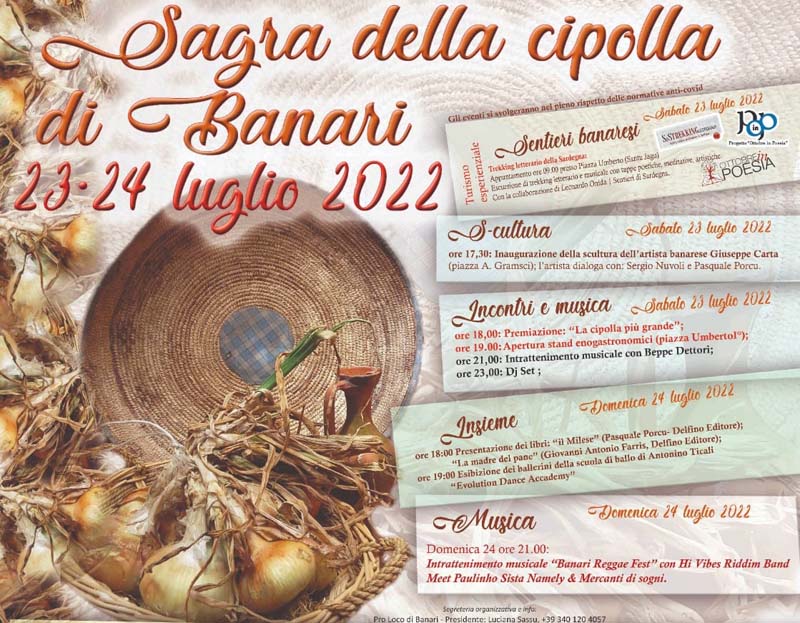 Sagra della cipolla di Banari 2022