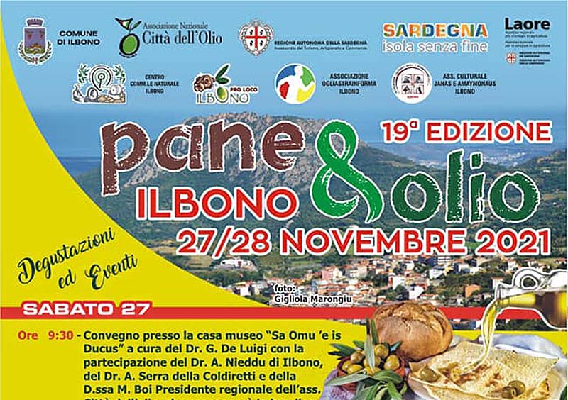 Pane e olio a Ilbono, date e manifesto