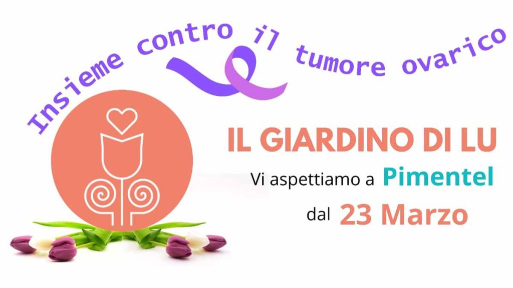 Il giardino di Lù a Pimentel, manifesto con data di apertura 2024
